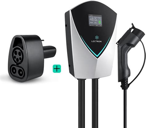 lectron v-box 48 amp electric vehicle charging station|lectron supercharger adapter.